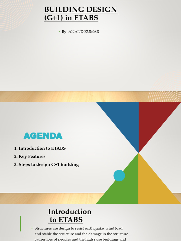 G+1 Building Design Using ETABS Guide | PDF | Beam (Structure ...