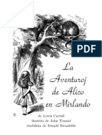 Lewis Carroll La Aventuroj de Alico en Mirlando