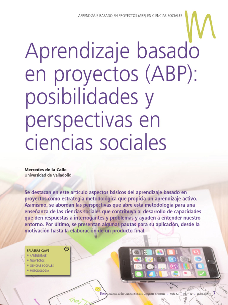Aprendizaje Basado en Proyectos (ABP) | PDF | Enseñando | Plan de estudios