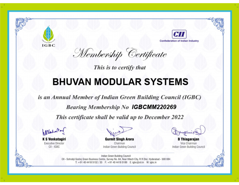 Bhuvan Modular Systems | PDF