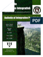 Buletin de Psihiatrie Integrativa-Carte