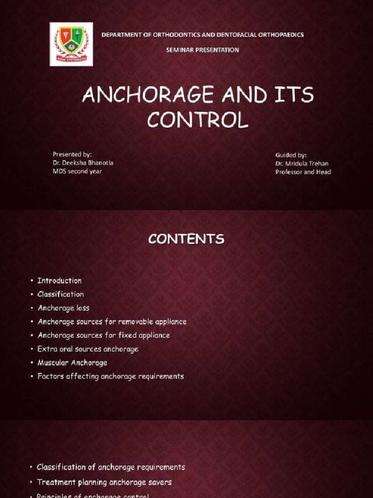 Anchorage | PDF