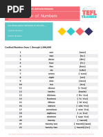 Old English Numerals and Counting | PDF