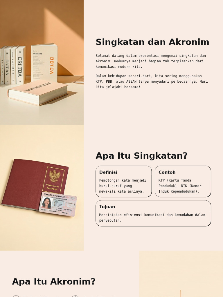 Singkatan Dan Akronim | PDF