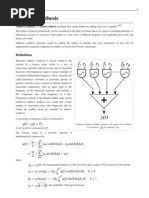 Additive Synthesis