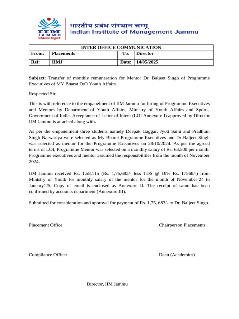 Tended Ioc | PDF