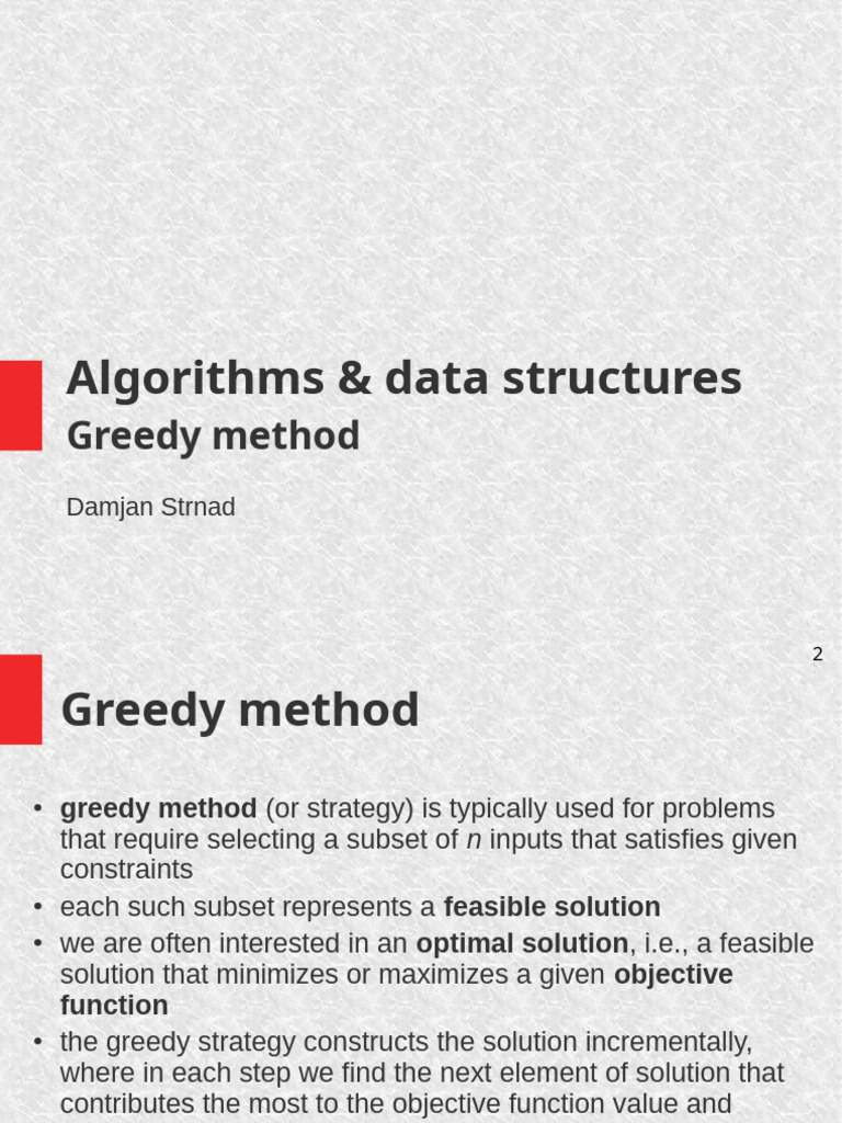 Greedy Algorithms: Knapsack & MST | PDF | Algorithms | Computational ...