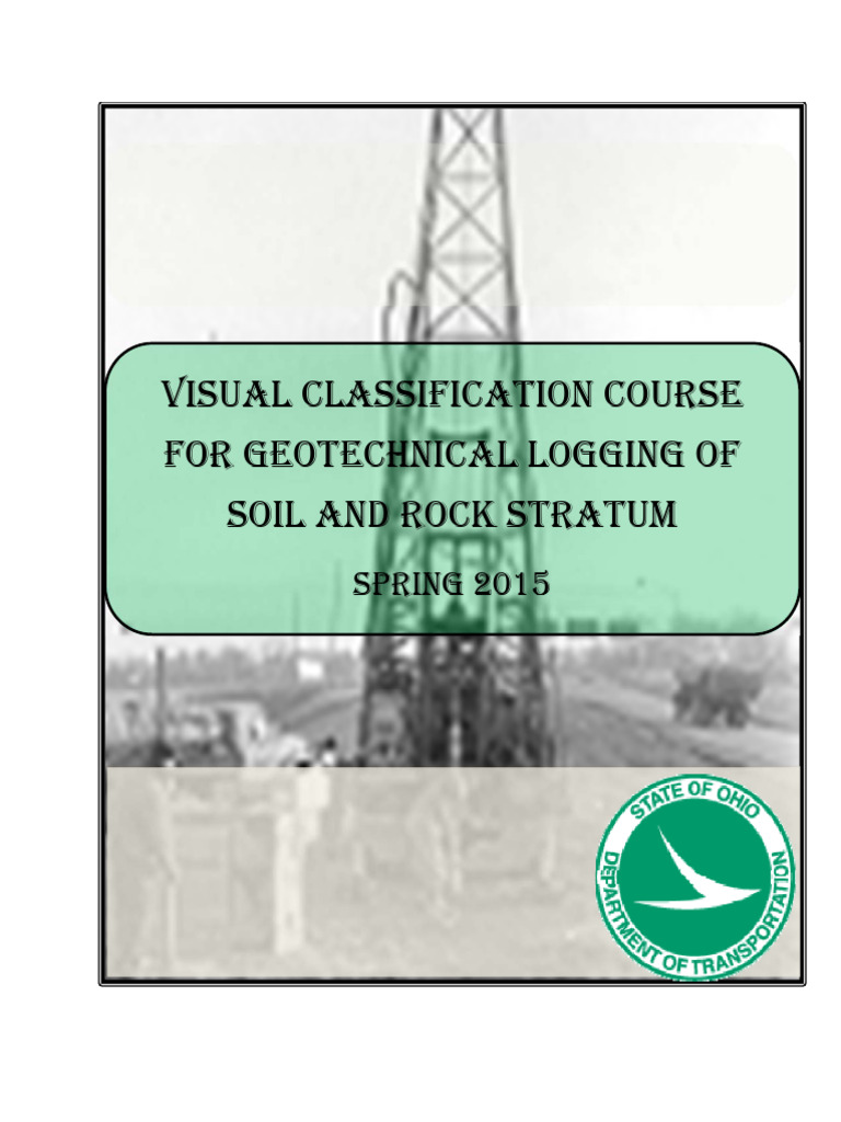 Visual Classification Course For Geotechnical Logging of Soil and Rock ...