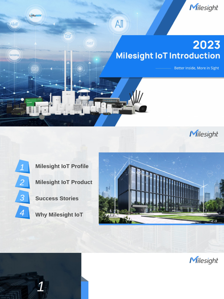 Milesight IoT Product Overview and Success | PDF | Internet Of Things ...