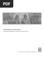 Download Redefining the academic library managing the migration to digital information services by Juan Manuel Zurita Snchez SN87257452 doc pdf