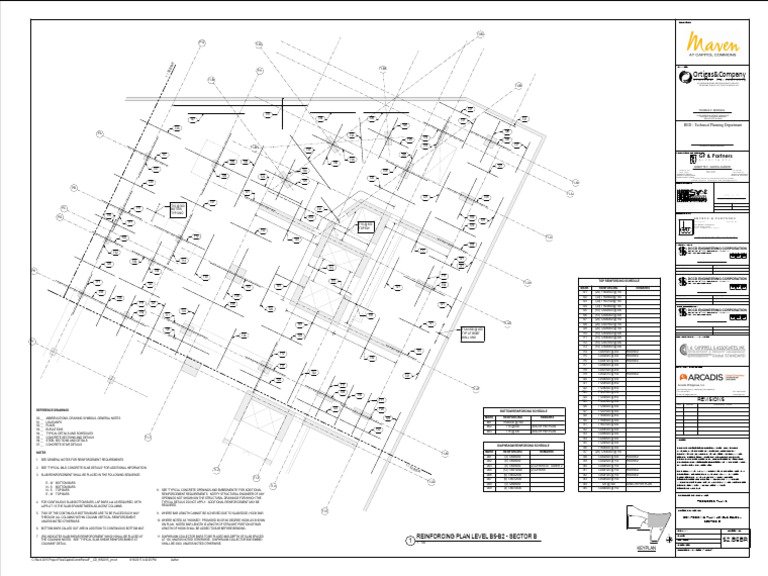Structural Reinforcement Plans and Details | PDF