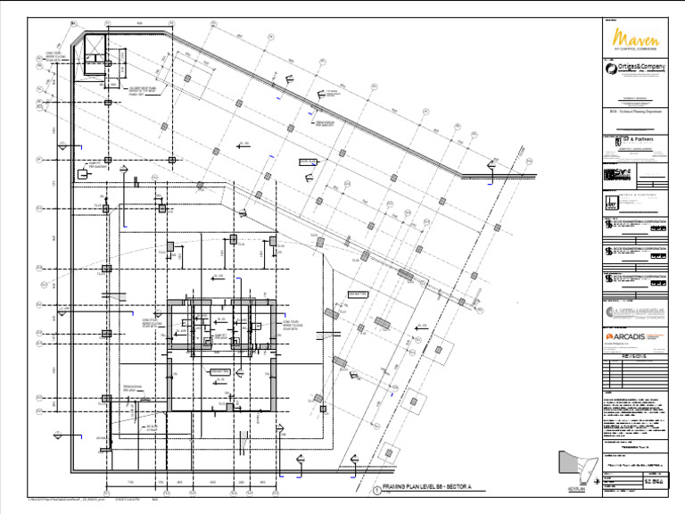 S2-B6a - Framing Plan Level b6 - Sector A | PDF