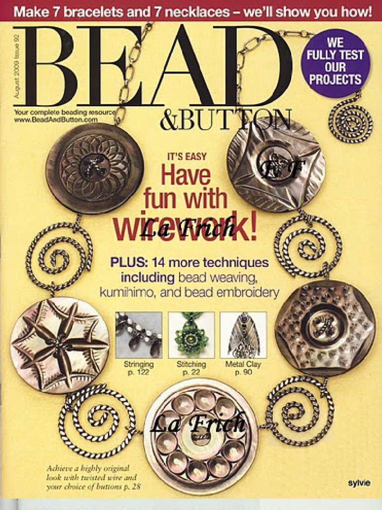 Bead & Button 2009-08 | PDF