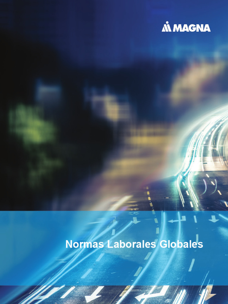 Normas Laborales de Magna International | PDF | Derecho laboral | Acoso ...