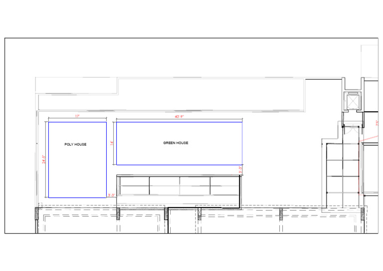 Poly House and Greenhouse Dimensions | PDF