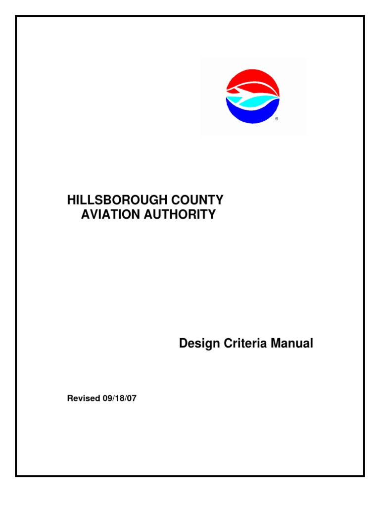 Design Criteria Manual PDF