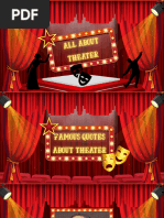 Types and Forms of Theatre Explained | PDF | Theatre | Play (Theatre)