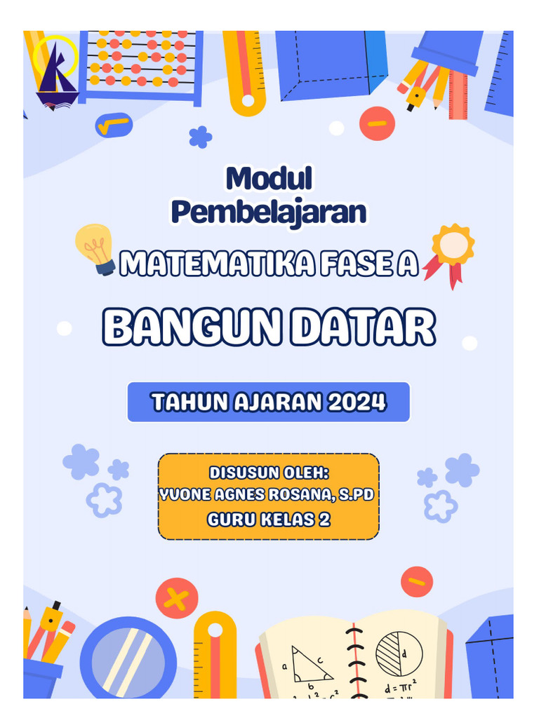 Modul Ajar Bangun Datar Kelas 2 SD | PDF