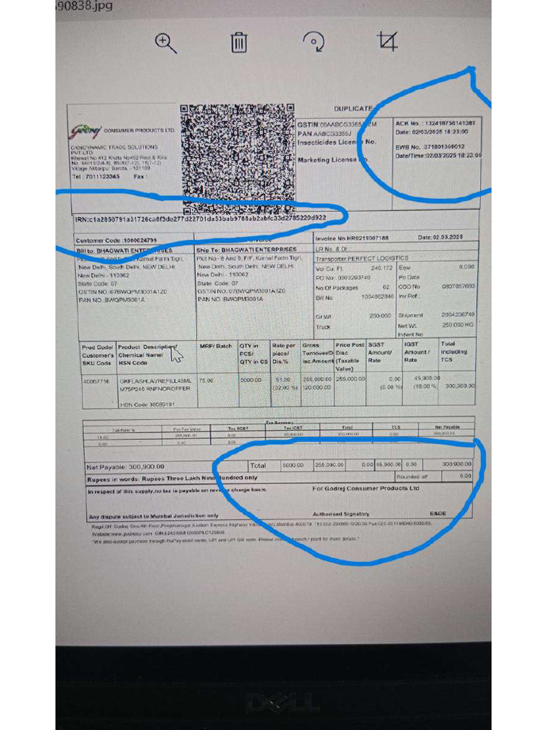 Original Samsung Mobile Invoice | PDF | Government Finances | Payments