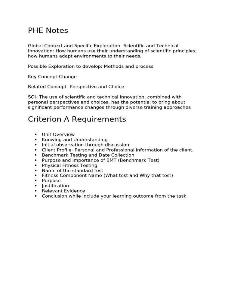 PHE Introduction | PDF