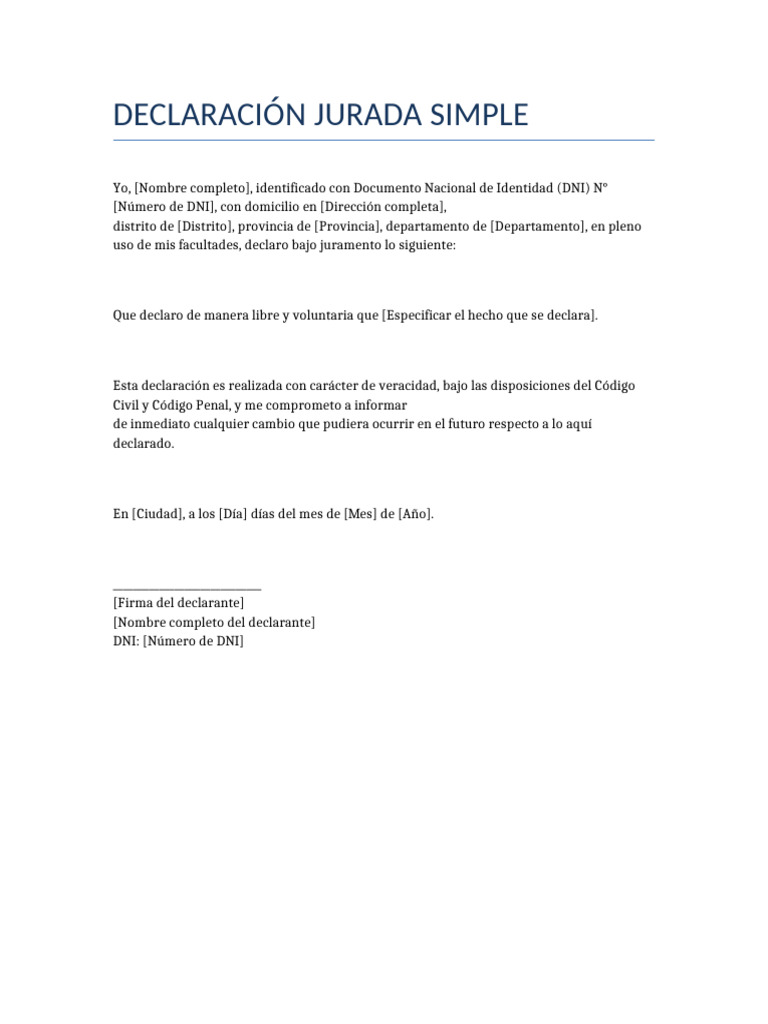 modelo-de-declaraci-n-jurada-simple-pdf