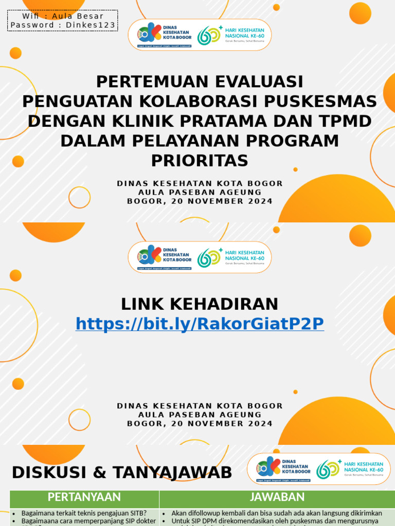 Rtl Pertemuan Apbd Tpmd - 20.11.2024 | PDF