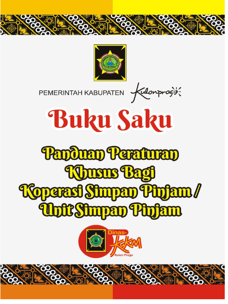 Panduan Peraturan Koperasi Simpan Pinjam | PDF