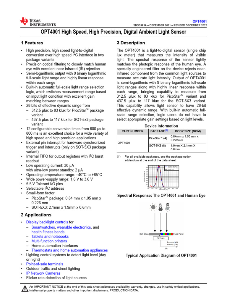 Opt 4001 | PDF | Electrostatic Discharge | Electrical Engineering