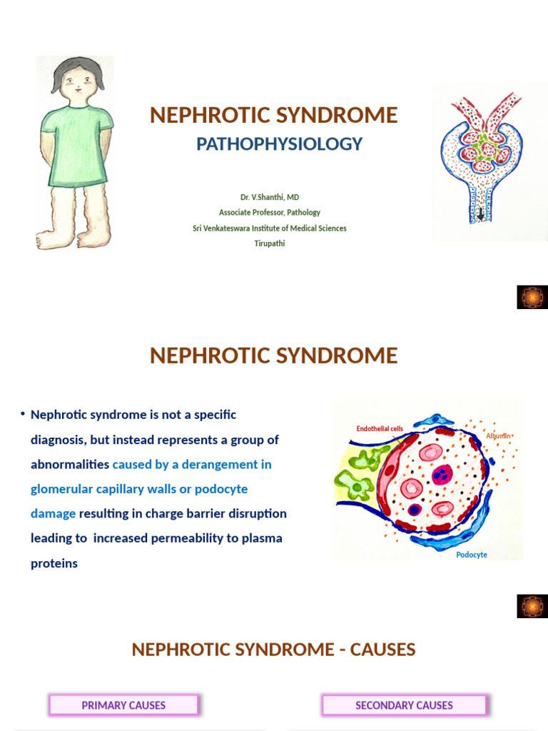 Nephrotic Syndrome: Causes and Effects | PDF | Medical Specialties ...