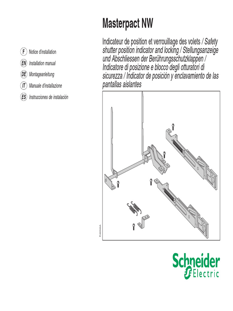 Guide d'installation Masterpact NW | PDF | Électricité