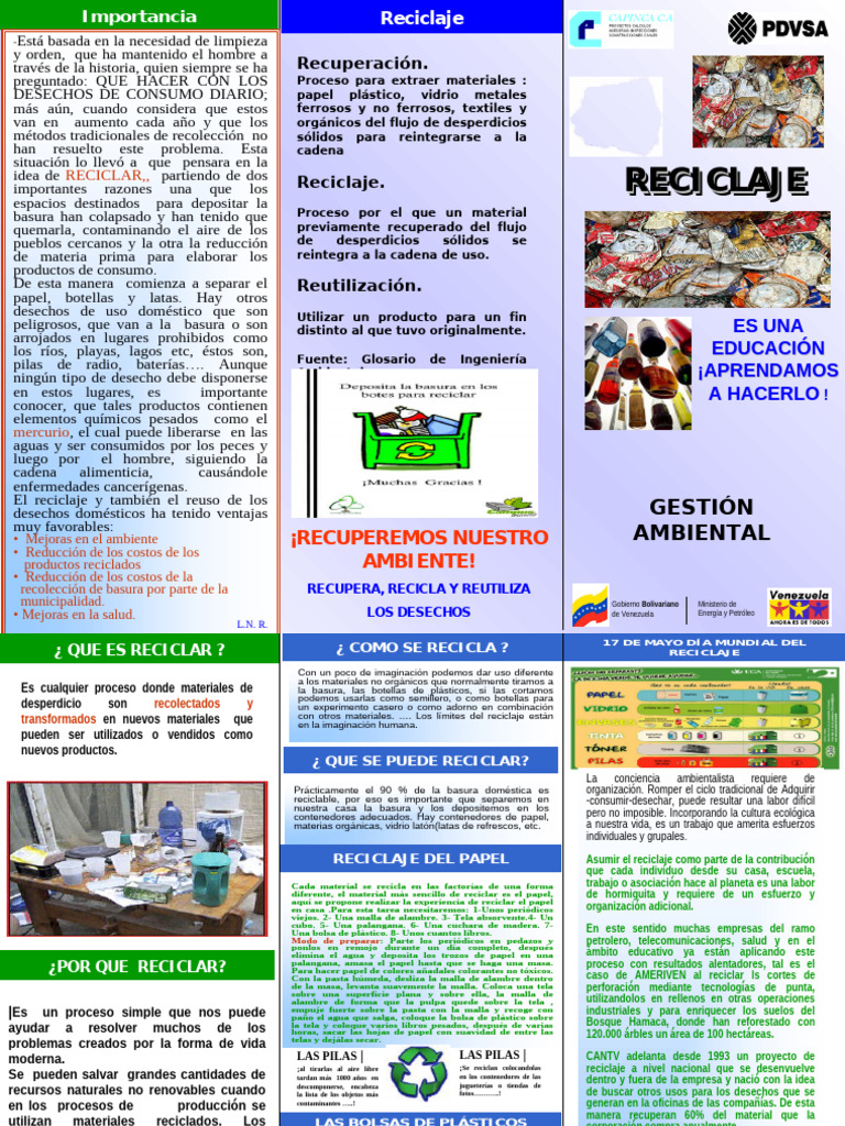Guía Práctica de Reciclaje y Reutilización | PDF | Residuos | Reciclaje