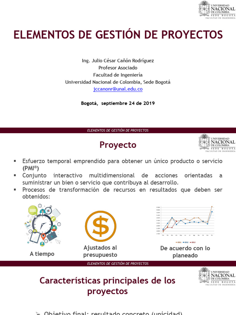 Claves para la Gestión de Proyectos | PDF | Riesgo | Gestión de proyectos