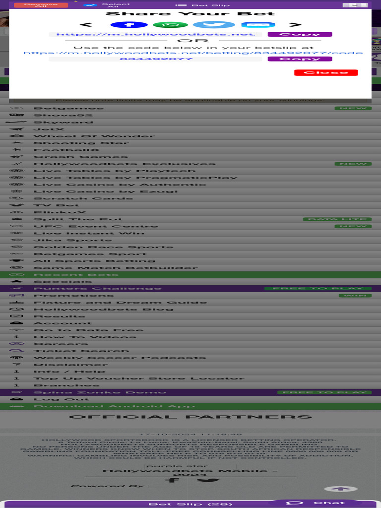 Hollywoodbets Mobile Betting Guide | PDF | Gambling | Gaming