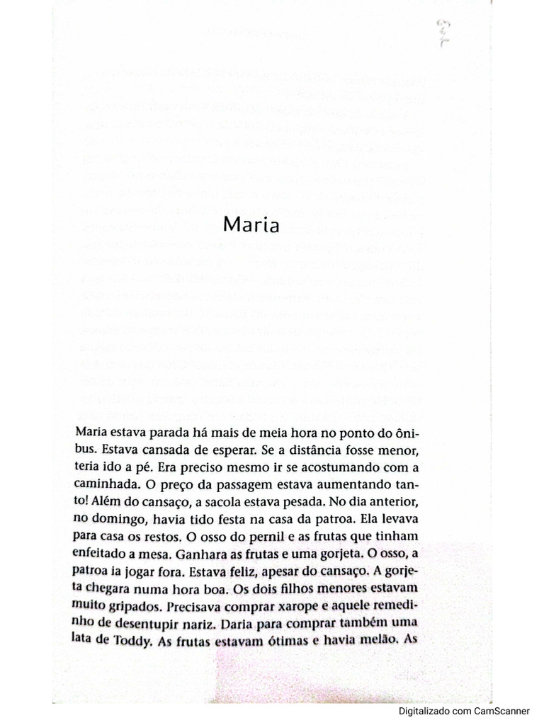 Maria Conto Conceição Evaristo | PDF