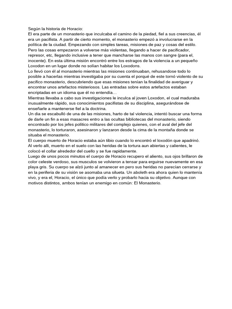 Horacio | PDF