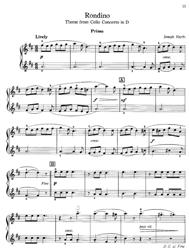 Rondino 1 | PDF