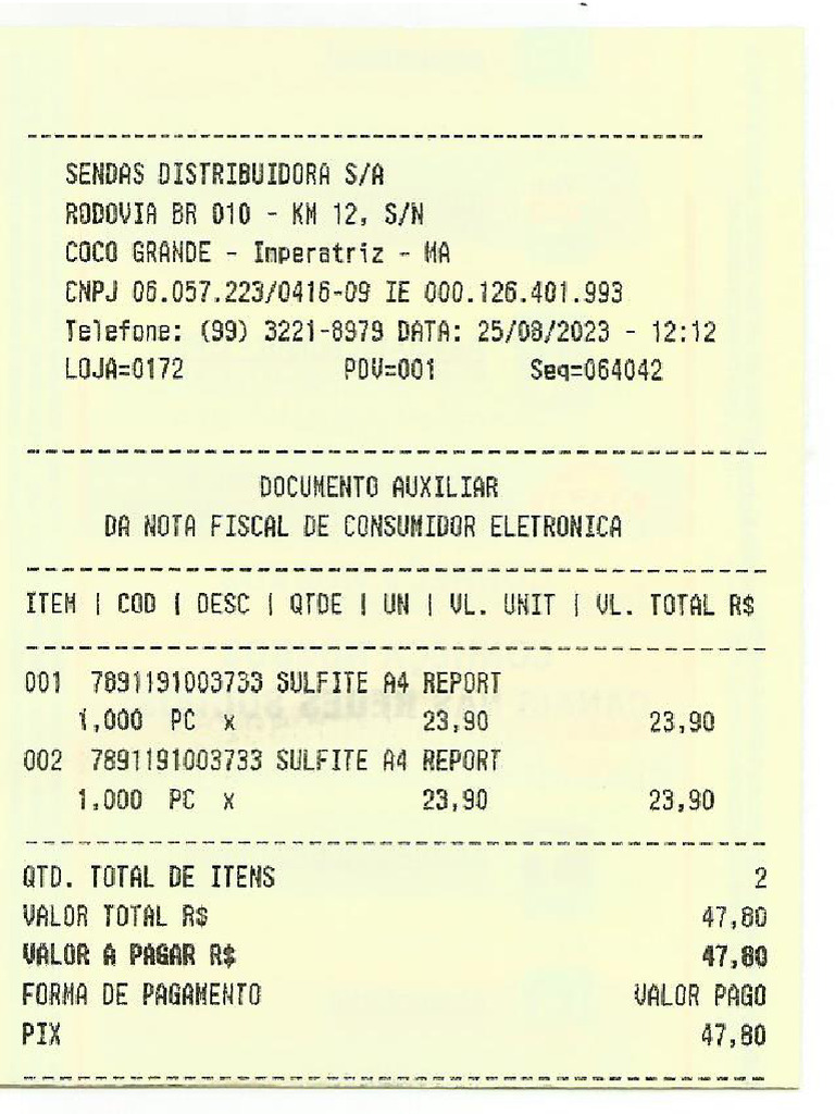 Nota Papel A4 25-08-23 | PDF