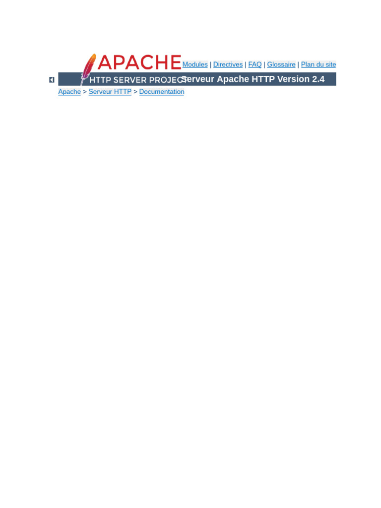 Mise à jour vers Apache 2.4 : Guide essentiel | PDF | Apache HTTP ...