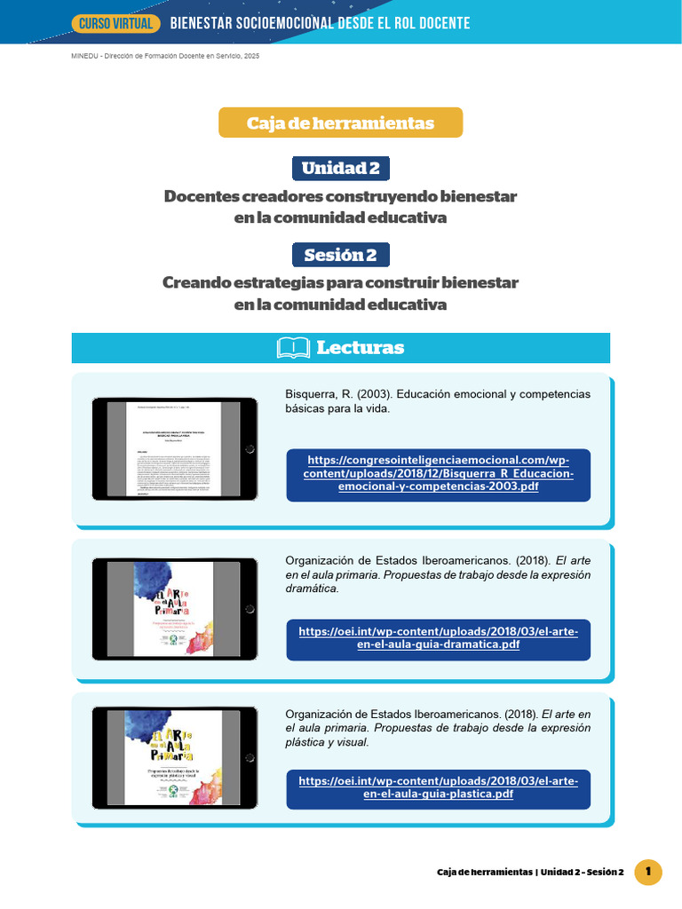 Caja de Herramientas U2S2 BSRD | PDF | Modificación de comportamiento ...