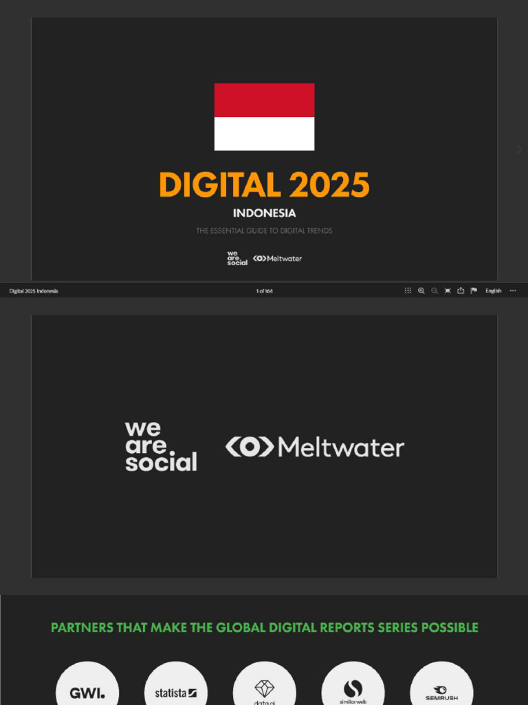 Digital Indonesia - 2025 | PDF