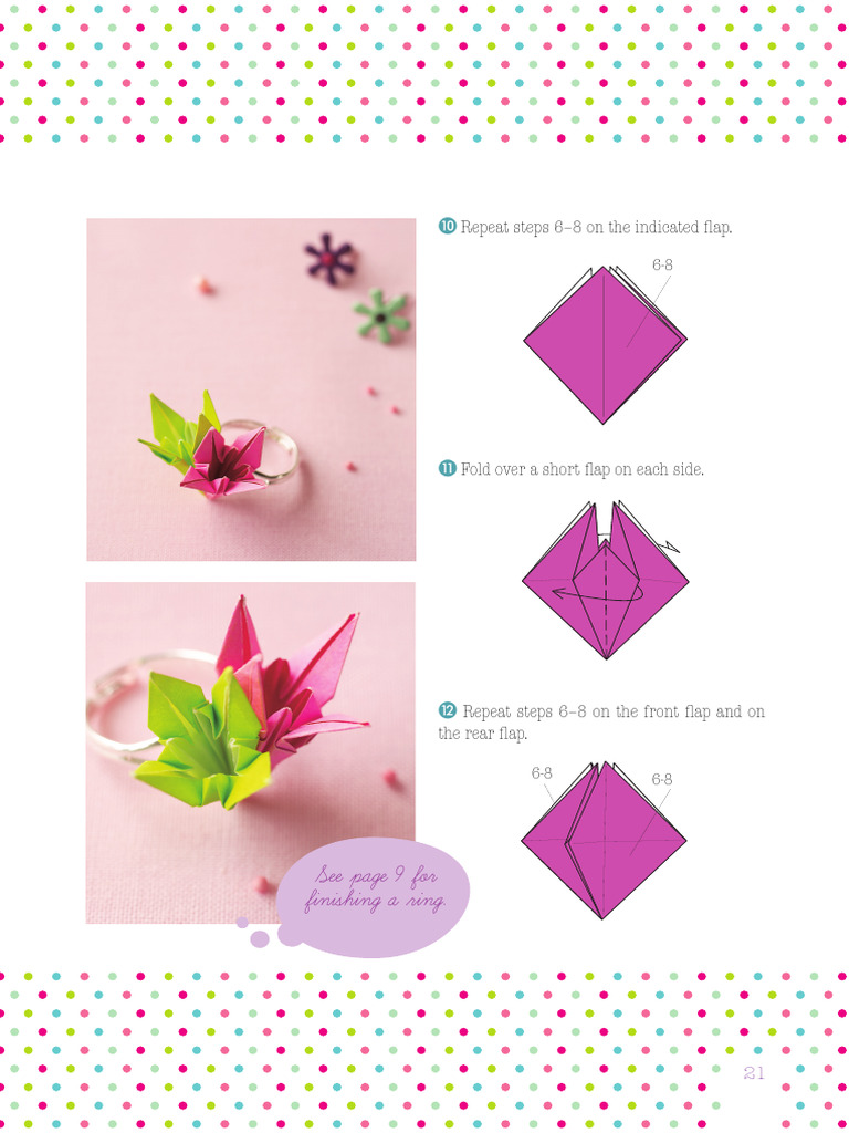 Step-by-Step Folding Instructions | PDF