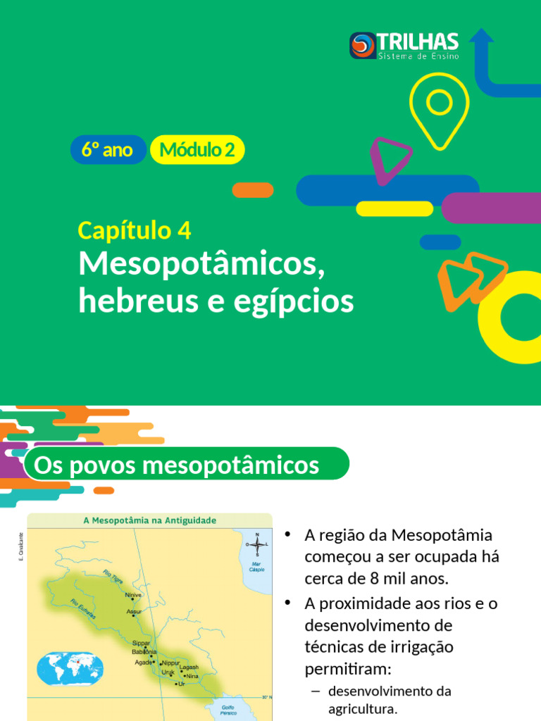Mesopotâmicos, Hebreus e Egípcios: História e Cultura | PDF ...