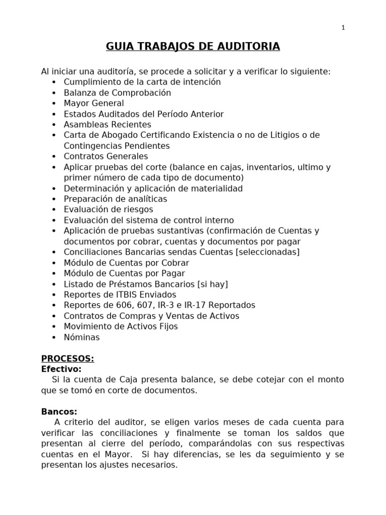 Guía Completa de Auditoría Financiera | PDF | Auditoría | Seguro
