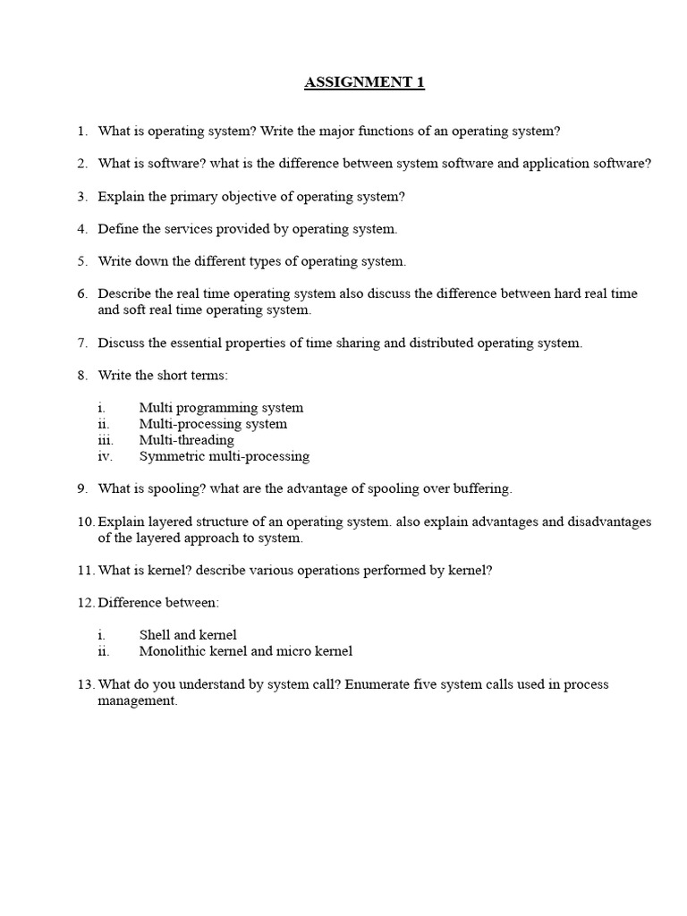 Assignment 1 | PDF