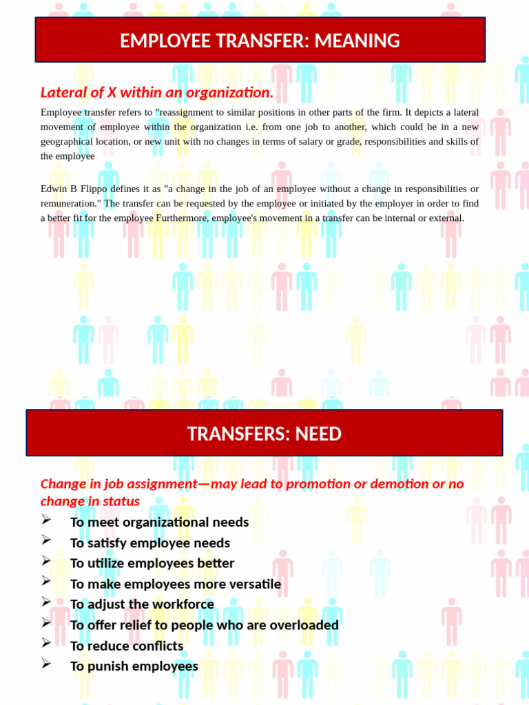 Job Changes Transfers and Promotions | PDF | Employment | Salary