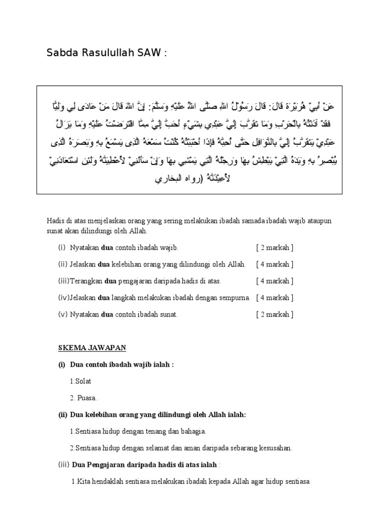 Orang Beriman Kekasih Allah Pdf