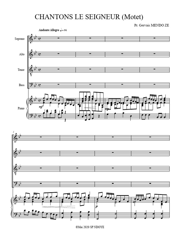 Chantons Le Seigneur 1 Pdf