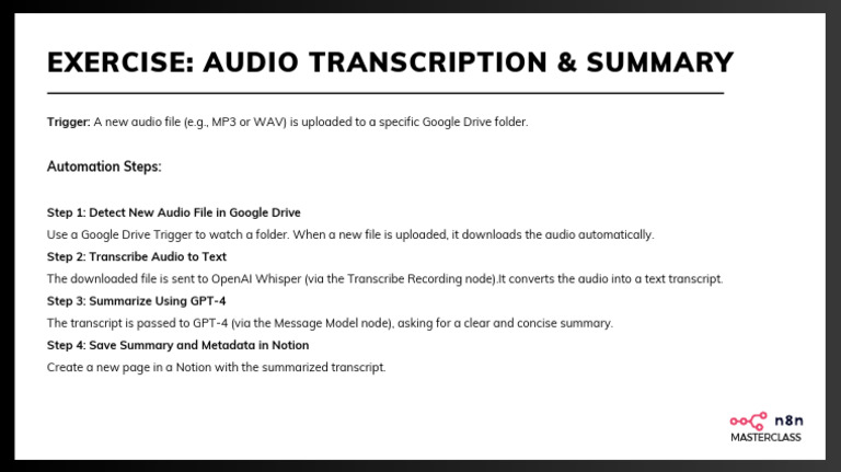 Build+an+AI Powered+Audio+Transcriber | PDF