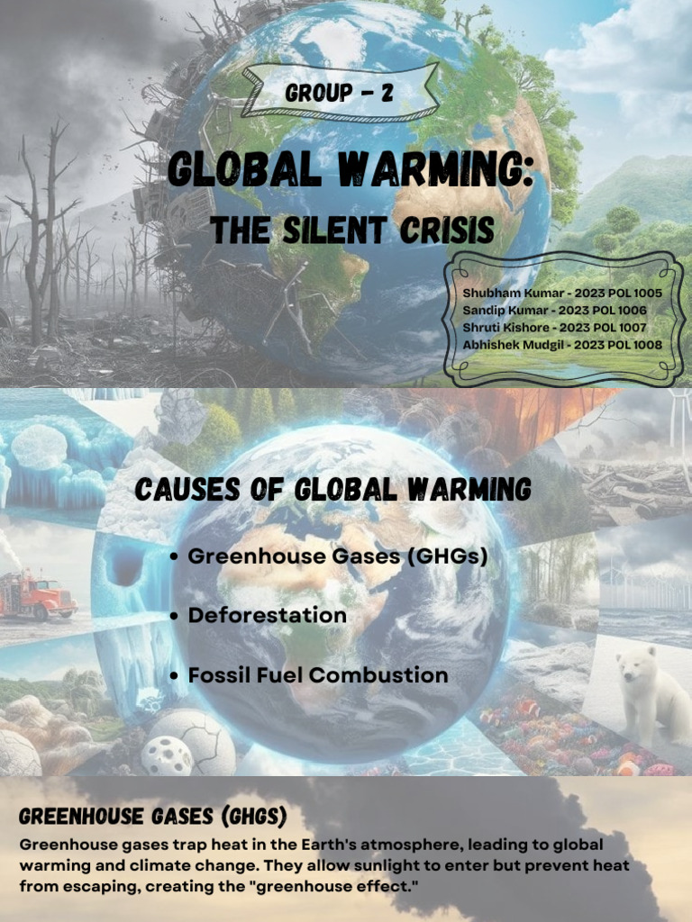Causes and Impacts of Global Warming | PDF | Climate Change ...
