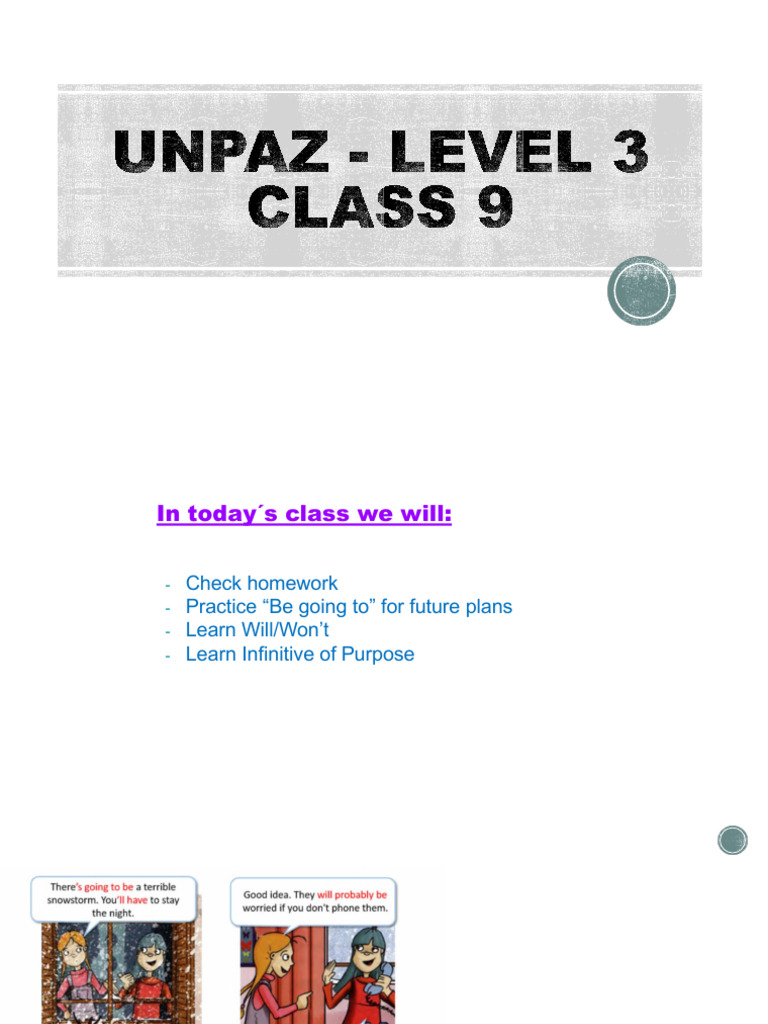 Future Plans and Purpose in English | PDF